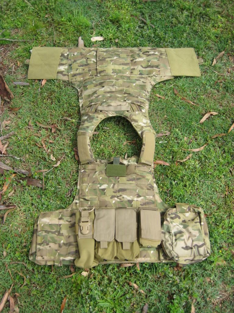 実物Eagle Industries mar-ciras カーキ M71 Eagle Industries MARCIRAS Maritime Combat Integrated Releasable